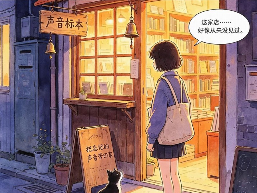 旧书店的声音标本
